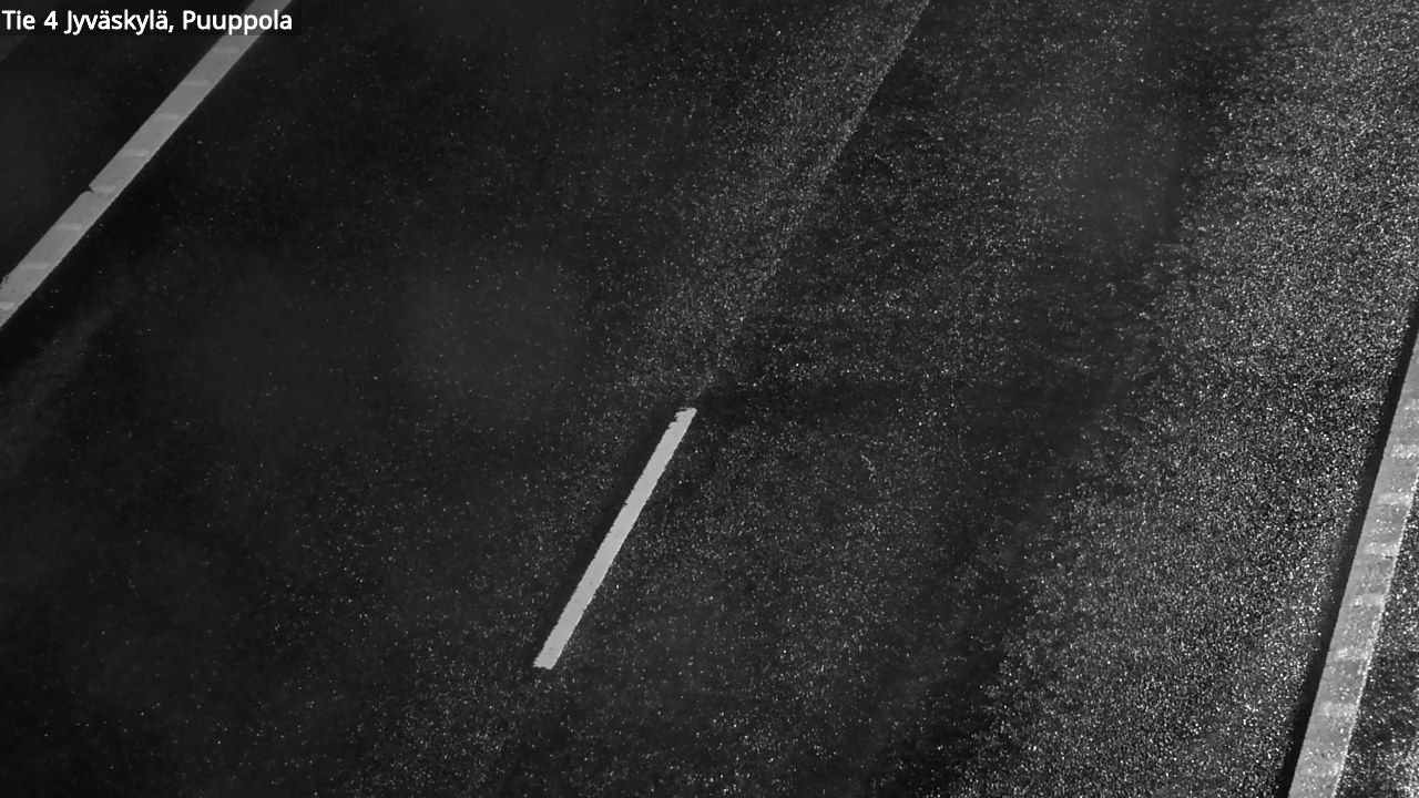 Weather Camera Image Road 4 Jyväskylä, Puuppola, Jyväskylä, Keski-Suomi