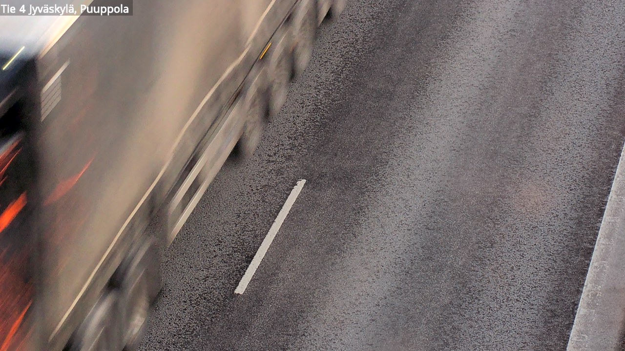 Weather Camera Image Road 4 Jyväskylä, Puuppola, Jyväskylä, Keski-Suomi
