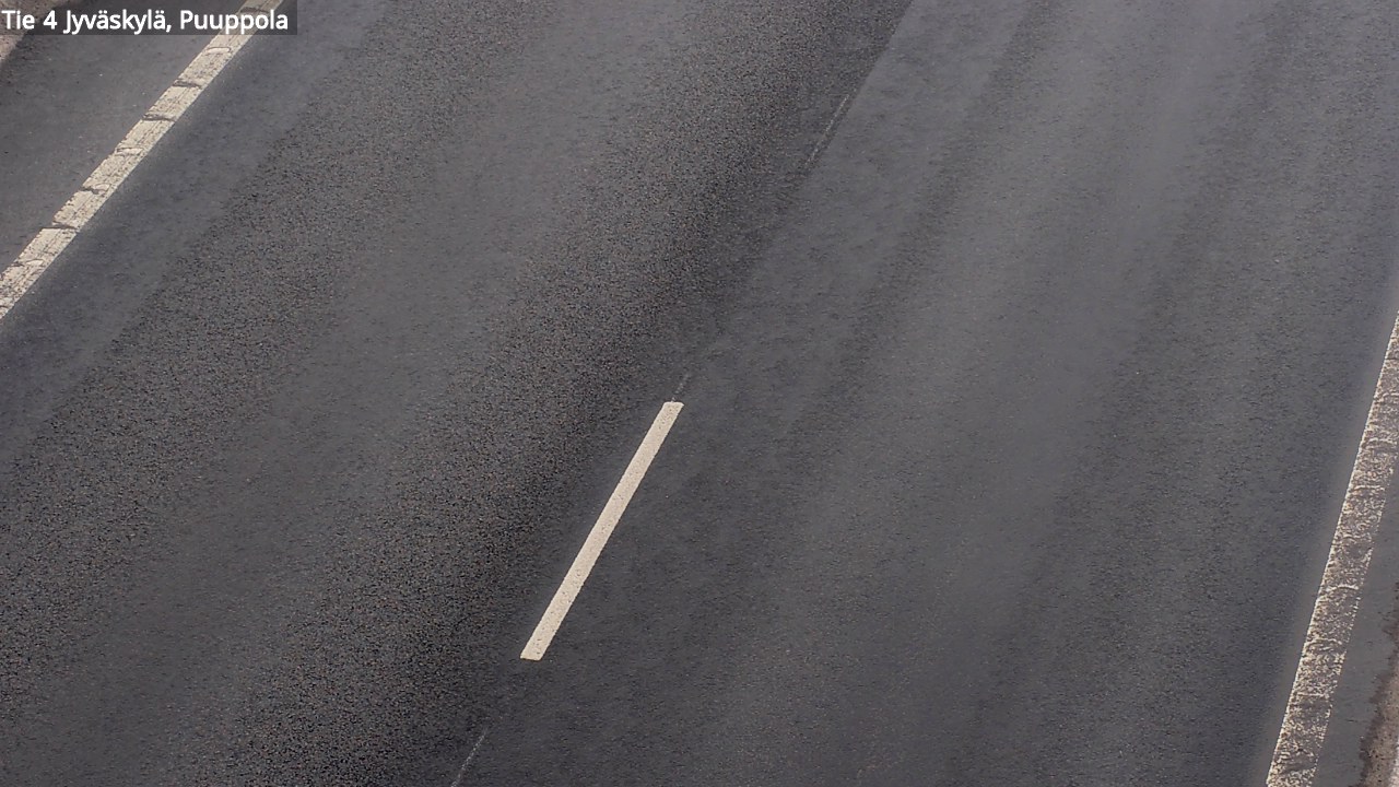 Weather Camera Image Väg 4 Jyväskylä, Puuppola, Jyväskylä, Keski-Suomi