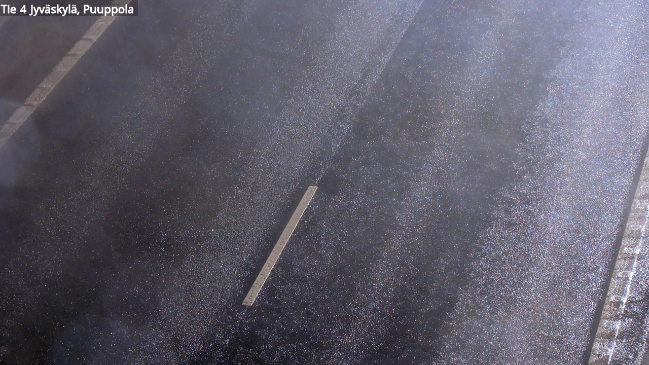 Weather Camera Image Väg 4 Jyväskylä, Puuppola, Jyväskylä, Keski-Suomi