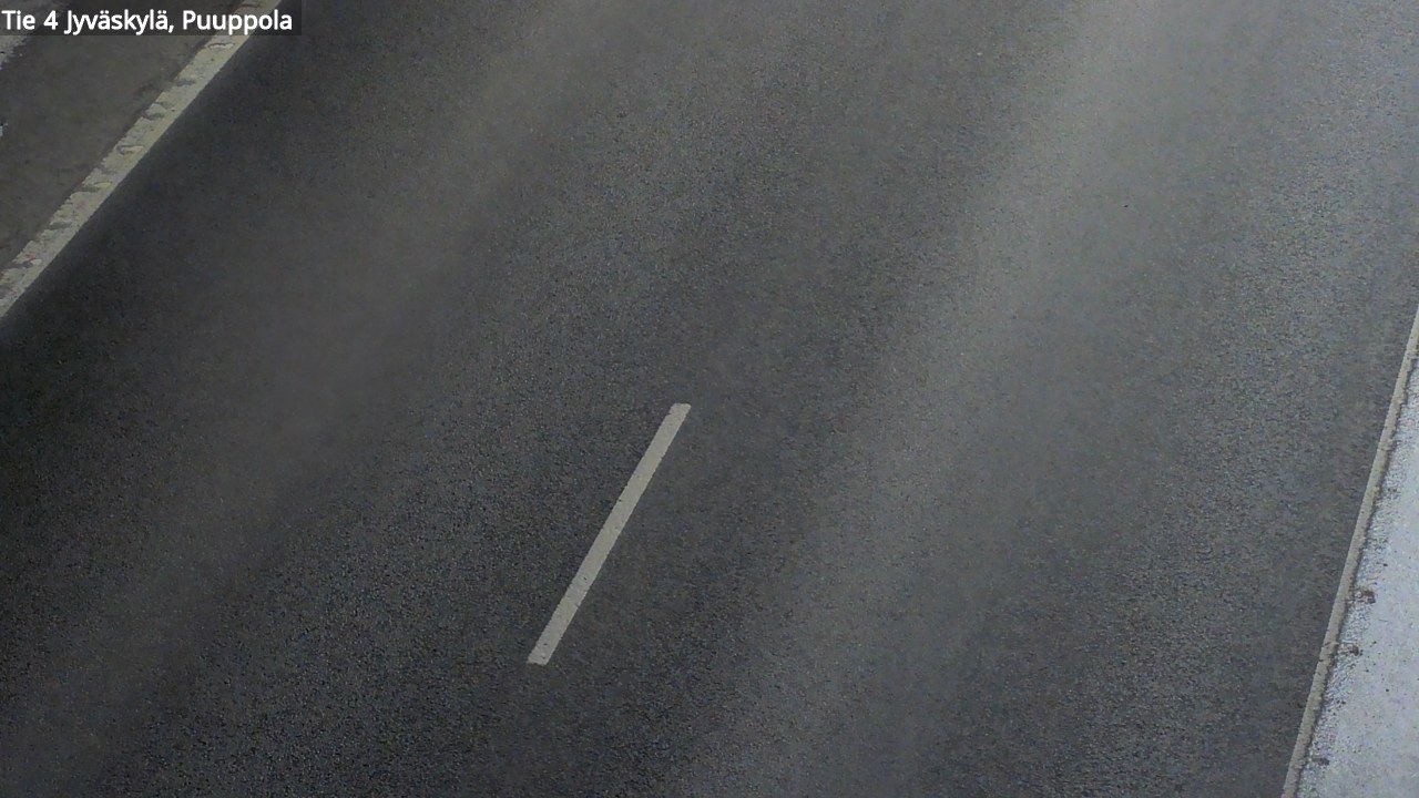 Weather Camera Image Road 4 Jyväskylä, Puuppola, Jyväskylä, Keski-Suomi