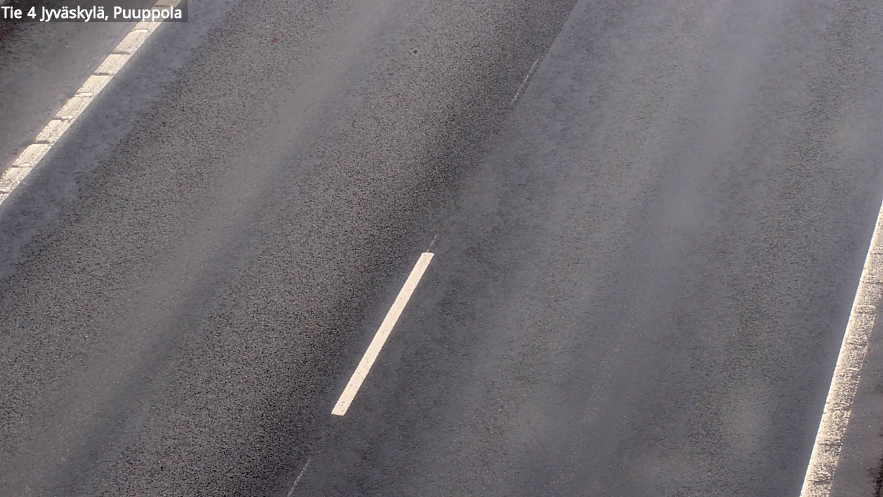 Weather Camera Image Road 4 Jyväskylä, Puuppola, Jyväskylä, Keski-Suomi