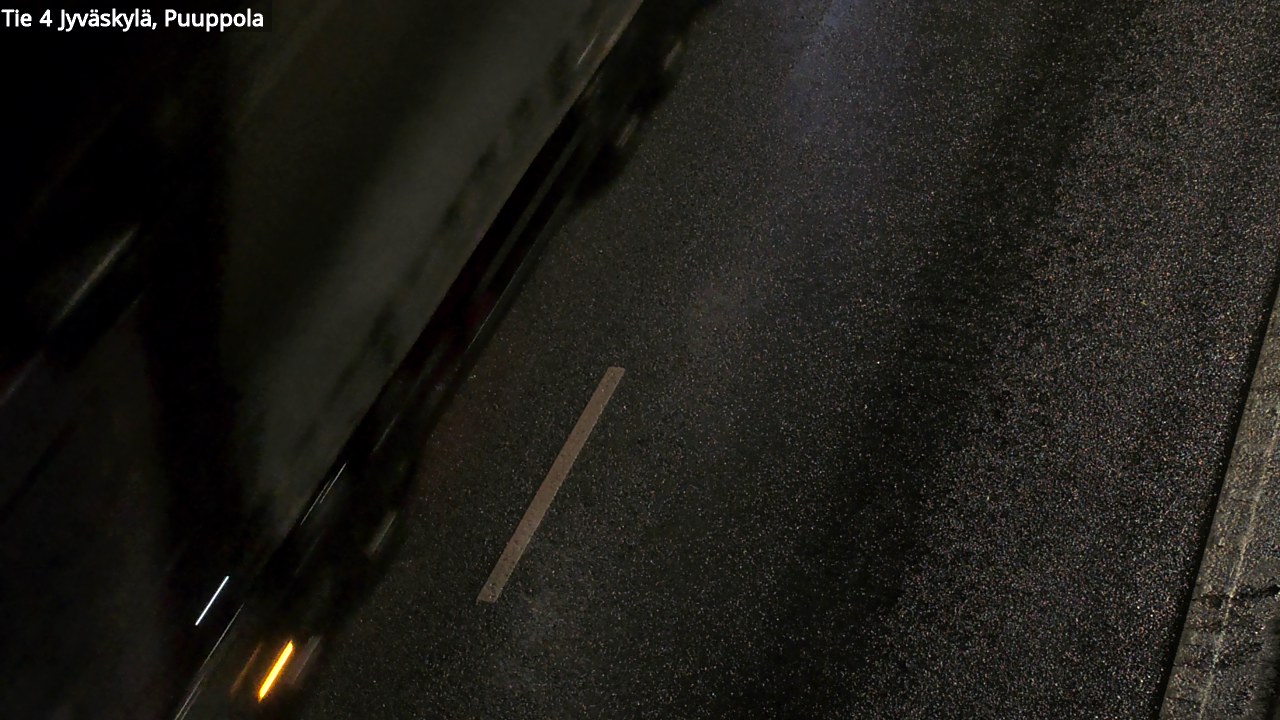 Weather Camera Image Väg 4 Jyväskylä, Puuppola, Jyväskylä, Keski-Suomi