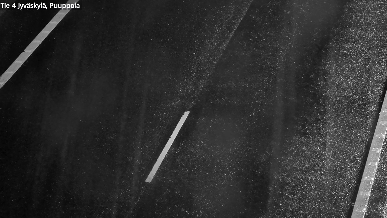 Weather Camera Image Road 4 Jyväskylä, Puuppola, Jyväskylä, Keski-Suomi