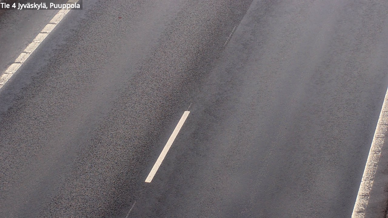 Weather Camera Image Road 4 Jyväskylä, Puuppola, Jyväskylä, Keski-Suomi