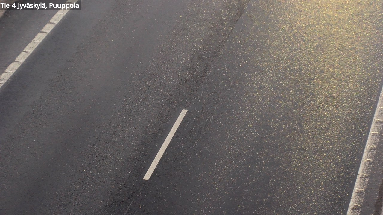 Weather Camera Image Väg 4 Jyväskylä, Puuppola, Jyväskylä, Keski-Suomi