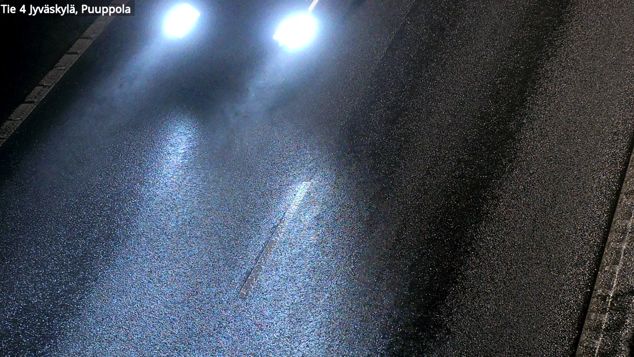 Weather Camera Image Road 4 Jyväskylä, Puuppola, Jyväskylä, Keski-Suomi