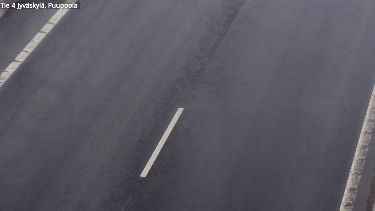 Weather Camera Image Väg 4 Jyväskylä, Puuppola, Jyväskylä, Keski-Suomi