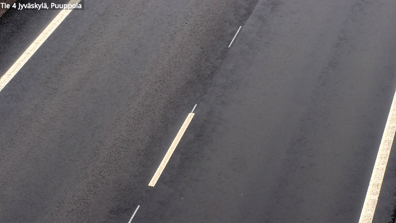 Weather Camera Image Väg 4 Jyväskylä, Puuppola, Jyväskylä, Keski-Suomi