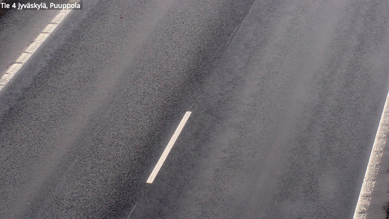 Weather Camera Image Road 4 Jyväskylä, Puuppola, Jyväskylä, Keski-Suomi