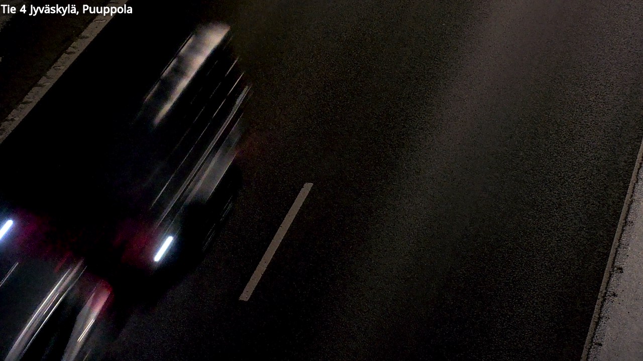 Weather Camera Image Road 4 Jyväskylä, Puuppola, Jyväskylä, Keski-Suomi