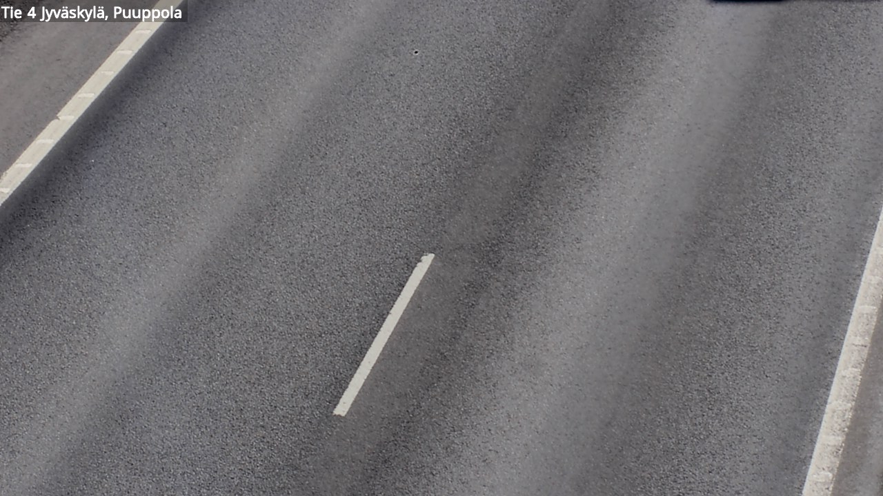 Weather Camera Image Road 4 Jyväskylä, Puuppola, Jyväskylä, Keski-Suomi