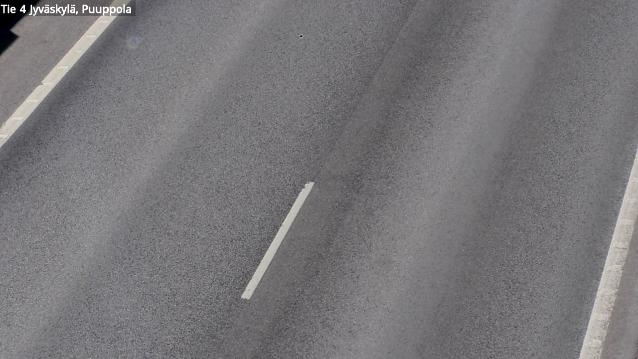 Weather Camera Image Road 4 Jyväskylä, Puuppola, Jyväskylä, Keski-Suomi