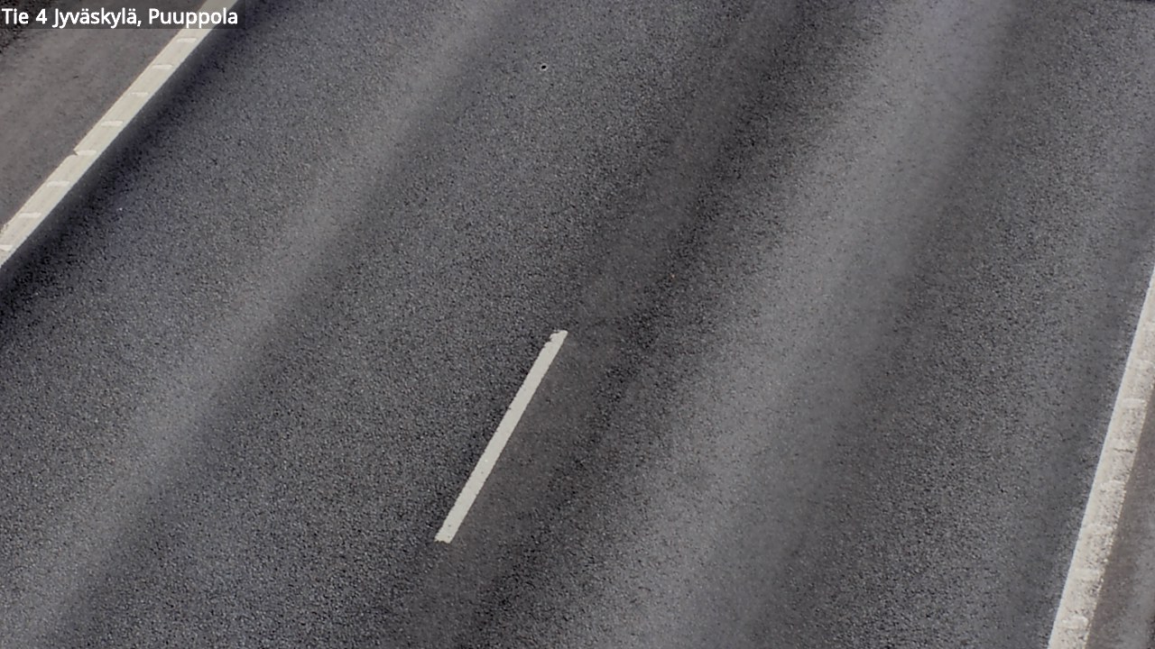 Weather Camera Image Road 4 Jyväskylä, Puuppola, Jyväskylä, Keski-Suomi