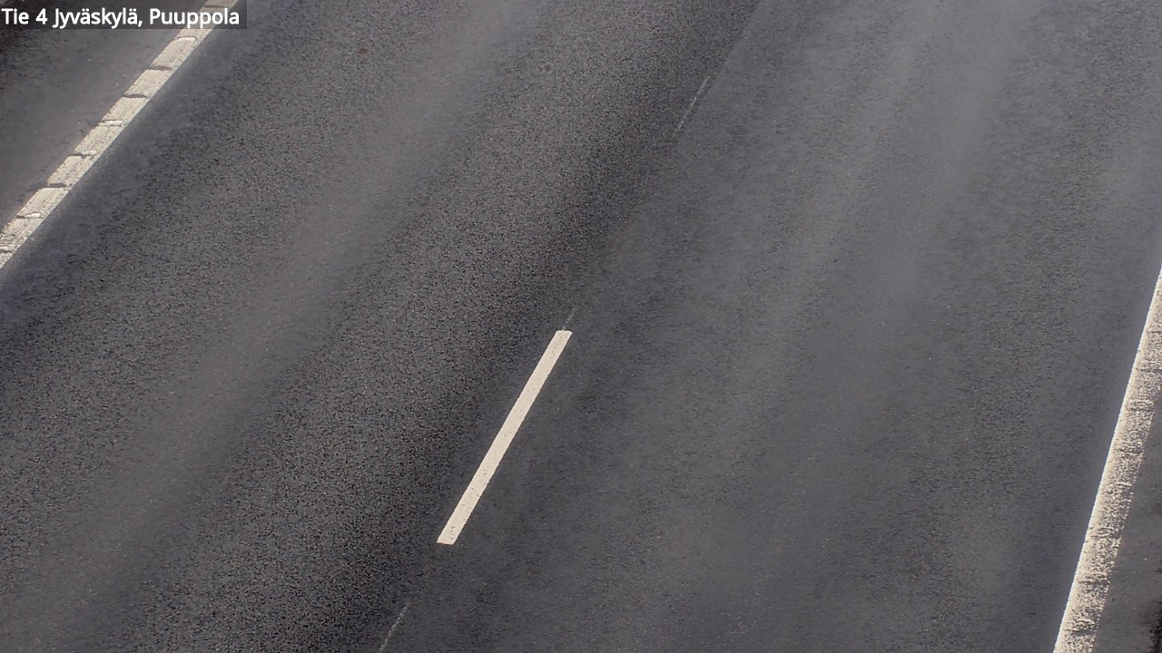 Weather Camera Image Road 4 Jyväskylä, Puuppola, Jyväskylä, Keski-Suomi
