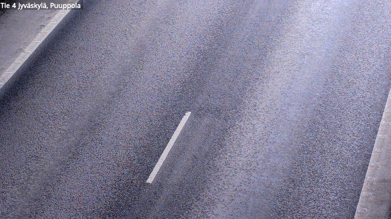Weather Camera Image Road 4 Jyväskylä, Puuppola, Jyväskylä, Keski-Suomi
