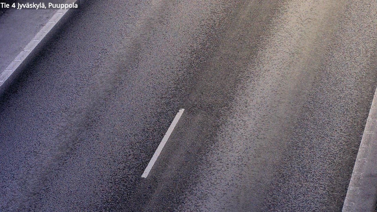 Weather Camera Image Road 4 Jyväskylä, Puuppola, Jyväskylä, Keski-Suomi