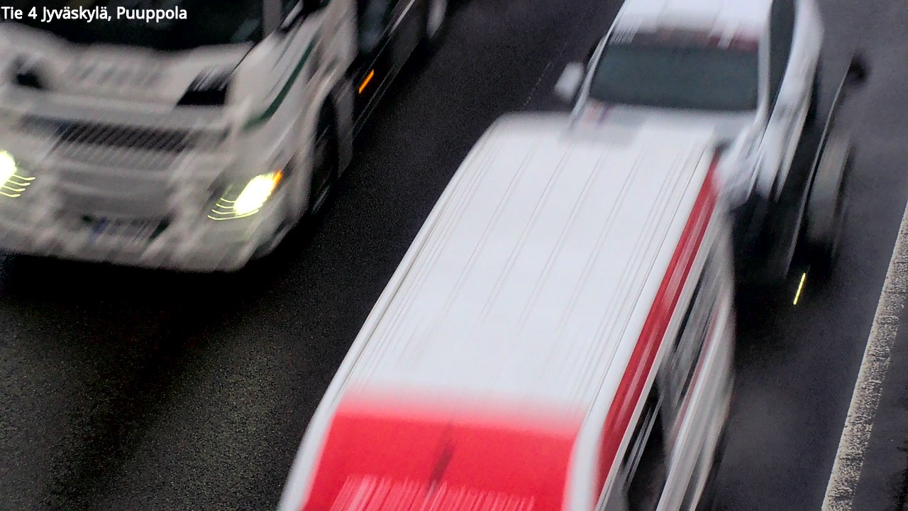 Weather Camera Image Road 4 Jyväskylä, Puuppola, Jyväskylä, Keski-Suomi