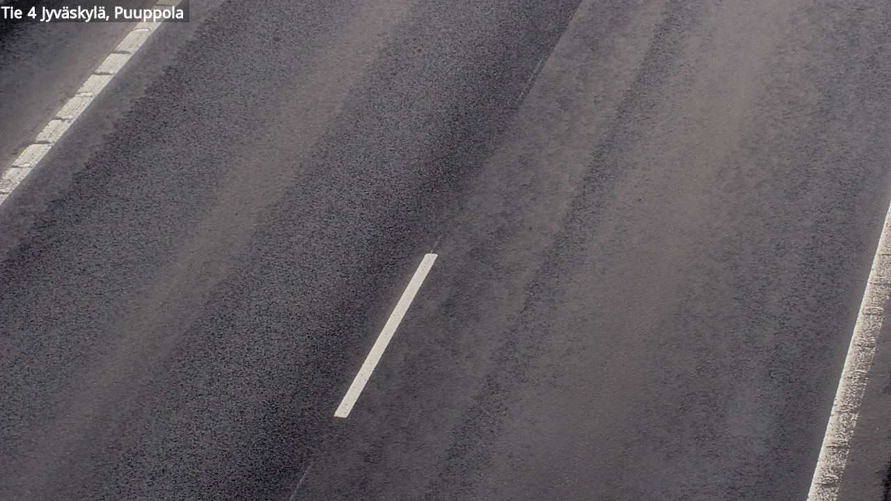 Weather Camera Image Road 4 Jyväskylä, Puuppola, Jyväskylä, Keski-Suomi