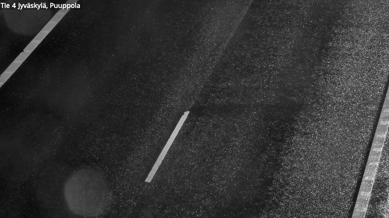 Weather Camera Image Road 4 Jyväskylä, Puuppola, Jyväskylä, Keski-Suomi