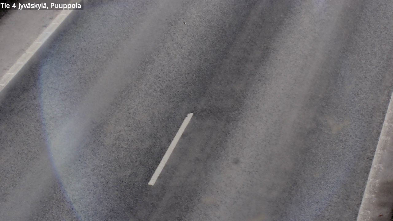 Weather Camera Image Väg 4 Jyväskylä, Puuppola, Jyväskylä, Keski-Suomi