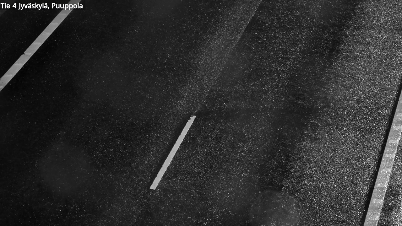 Weather Camera Image Road 4 Jyväskylä, Puuppola, Jyväskylä, Keski-Suomi