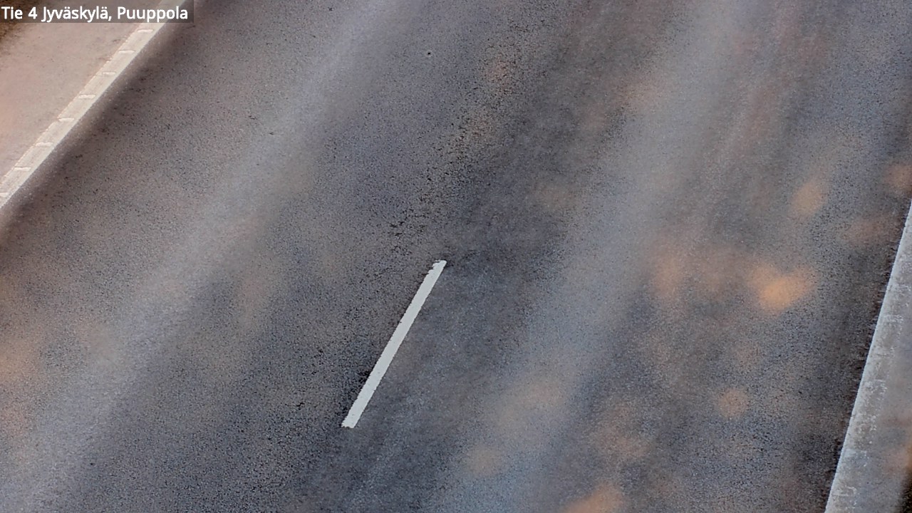 Weather Camera Image Road 4 Jyväskylä, Puuppola, Jyväskylä, Keski-Suomi