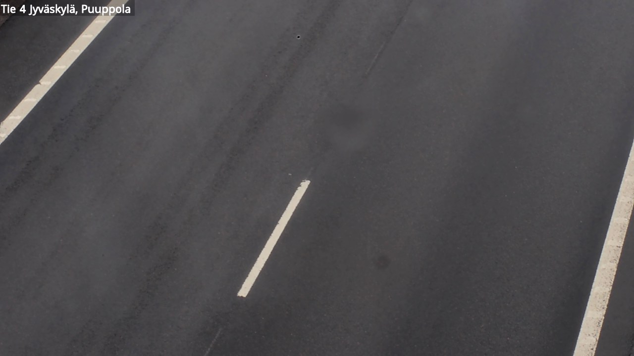 Weather Camera Image Road 4 Jyväskylä, Puuppola, Jyväskylä, Keski-Suomi