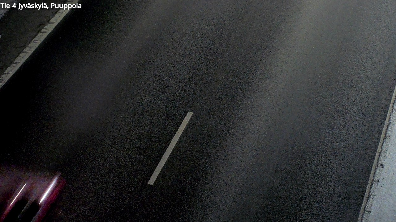 Weather Camera Image Road 4 Jyväskylä, Puuppola, Jyväskylä, Keski-Suomi
