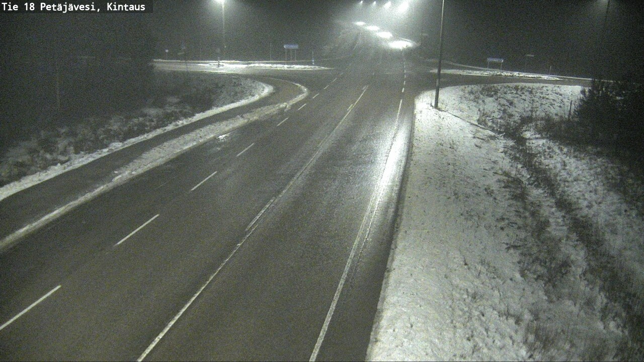 Weather Camera Image Road 18 Petäjävesi, Kintaus, Petäjävesi, Keski-Suomi