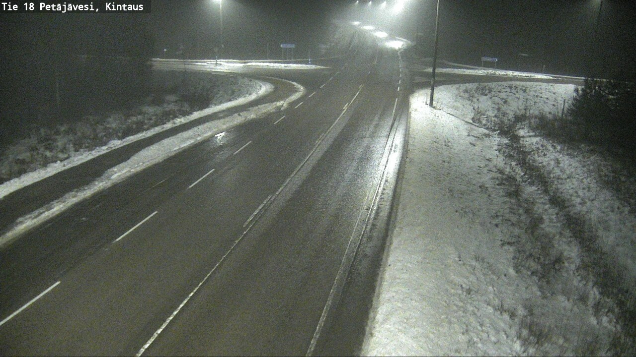 Weather Camera Image Road 18 Petäjävesi, Kintaus, Petäjävesi, Keski-Suomi