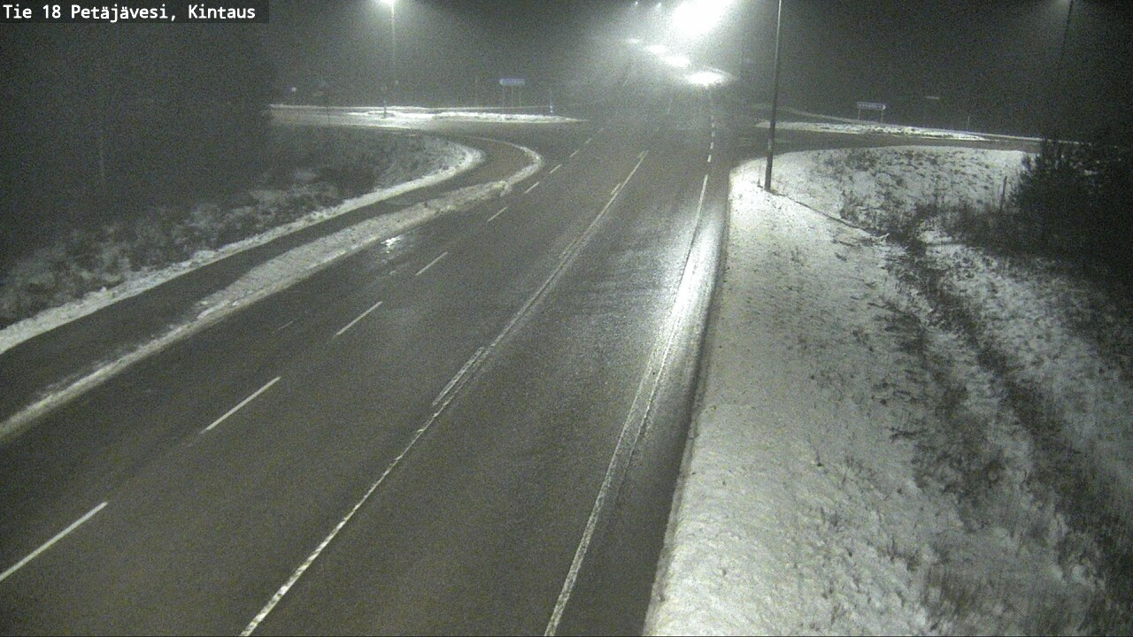 Weather Camera Image Road 18 Petäjävesi, Kintaus, Petäjävesi, Keski-Suomi