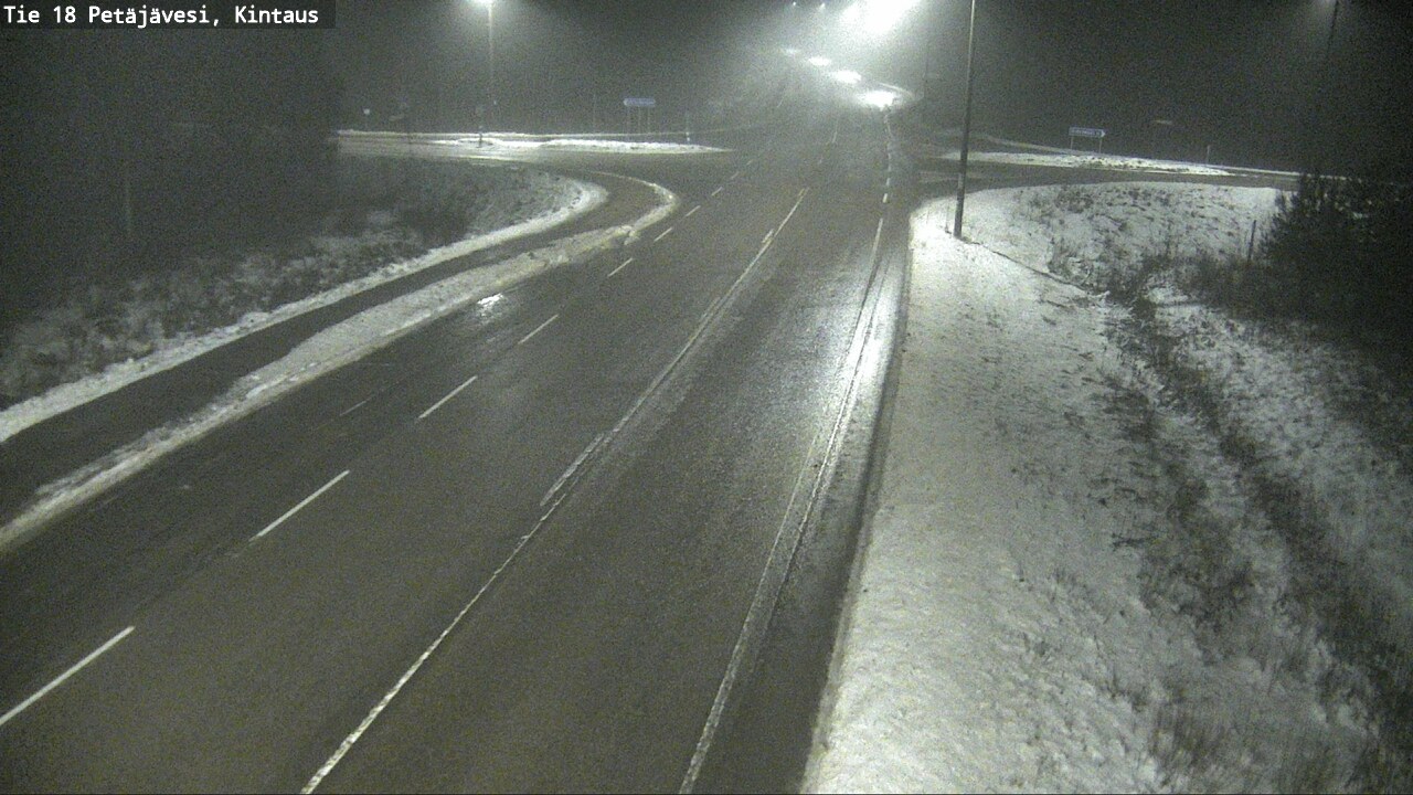 Weather Camera Image Road 18 Petäjävesi, Kintaus, Petäjävesi, Keski-Suomi