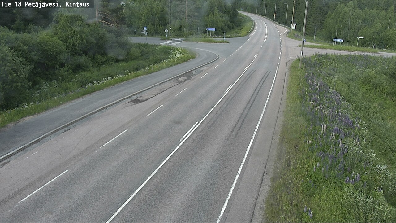 Kelikamerat Kuva Tie 18 Petäjävesi, Kintaus, Petäjävesi, Keski-Suomi