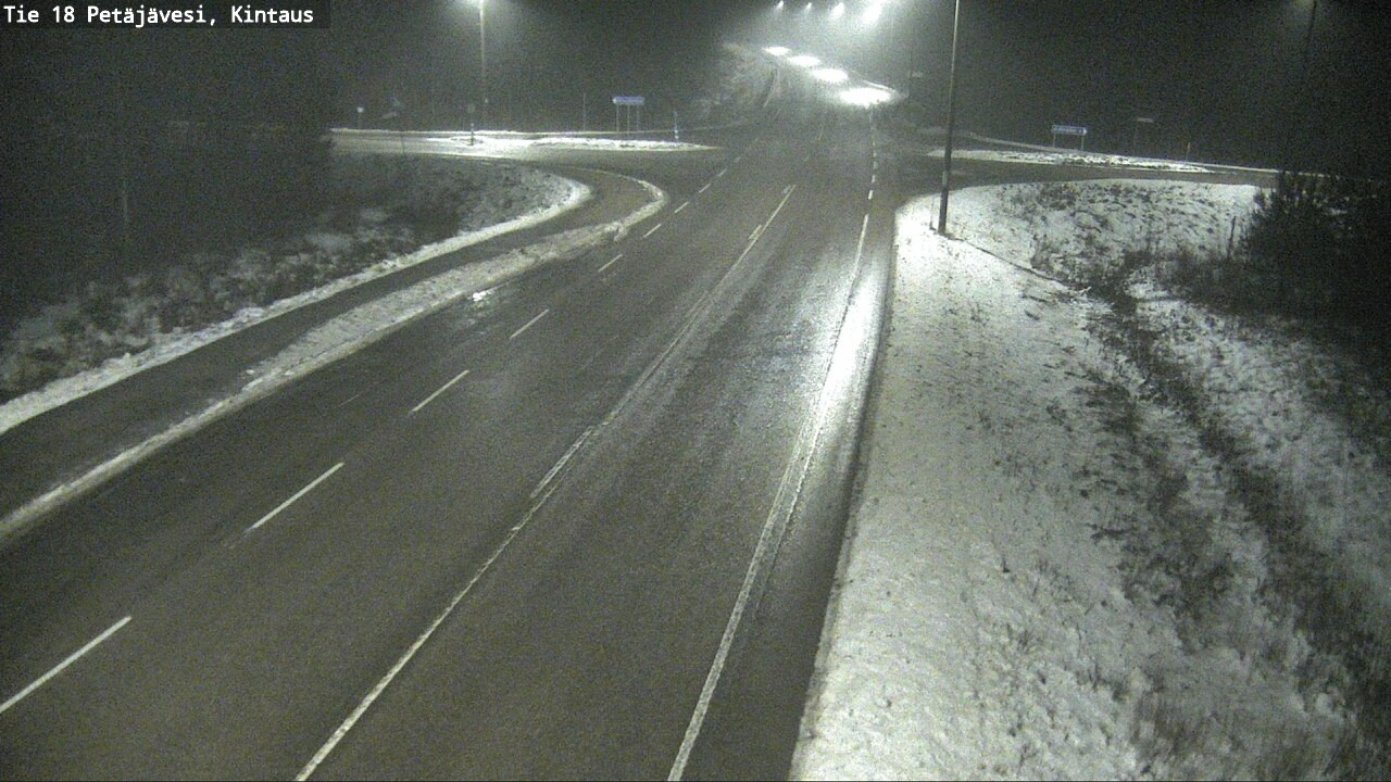 Weather Camera Image Road 18 Petäjävesi, Kintaus, Petäjävesi, Keski-Suomi