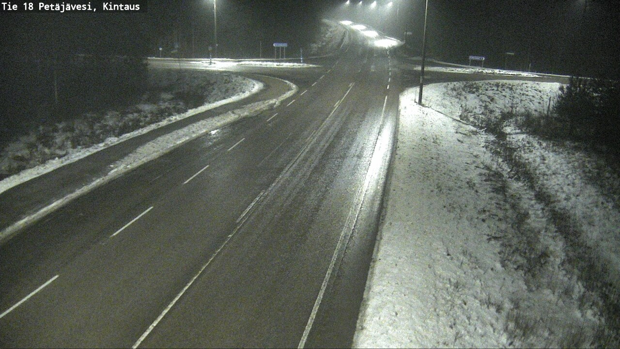 Weather Camera Image Road 18 Petäjävesi, Kintaus, Petäjävesi, Keski-Suomi