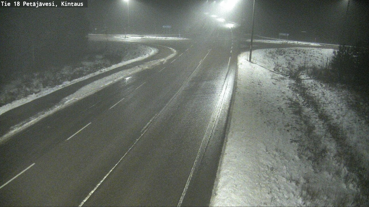 Weather Camera Image Road 18 Petäjävesi, Kintaus, Petäjävesi, Keski-Suomi
