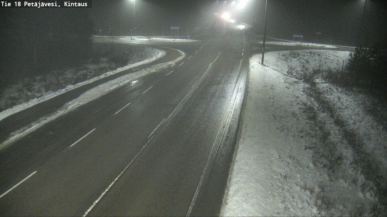 Weather Camera Image Road 18 Petäjävesi, Kintaus, Petäjävesi, Keski-Suomi