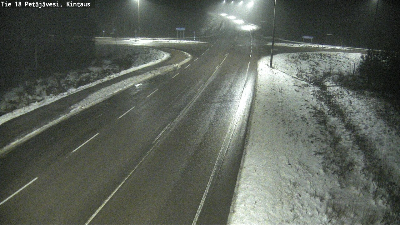 Weather Camera Image Road 18 Petäjävesi, Kintaus, Petäjävesi, Keski-Suomi