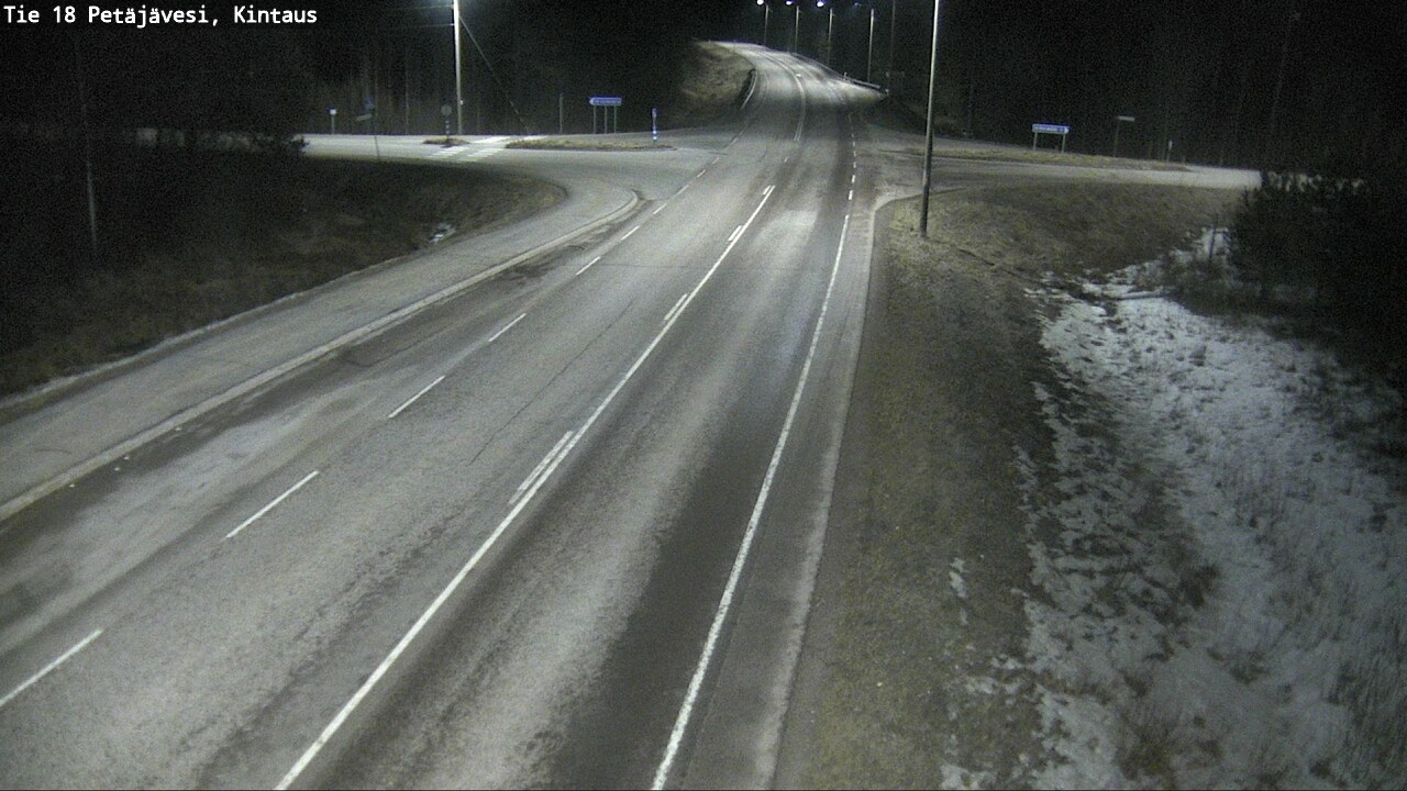 Weather Camera Image Road 18 Petäjävesi, Kintaus, Petäjävesi, Keski-Suomi