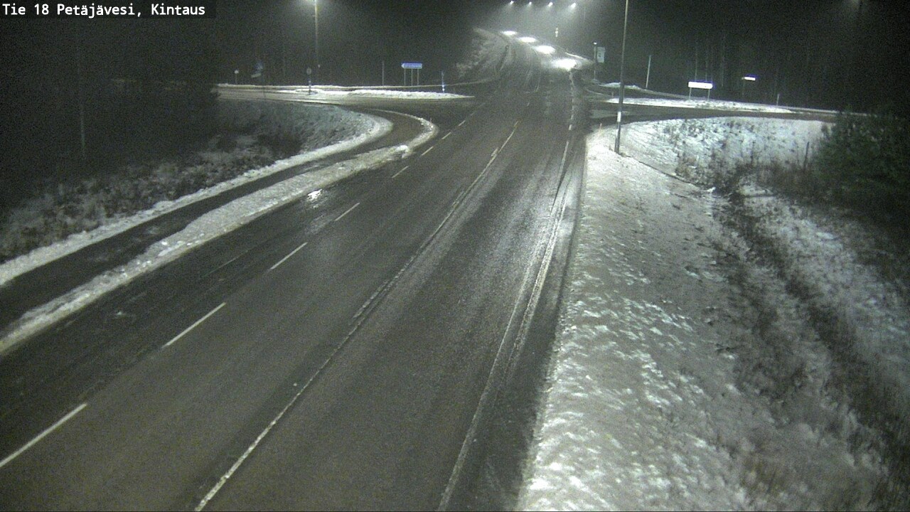 Weather Camera Image Road 18 Petäjävesi, Kintaus, Petäjävesi, Keski-Suomi