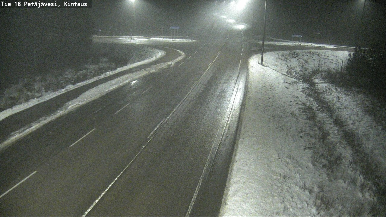 Weather Camera Image Road 18 Petäjävesi, Kintaus, Petäjävesi, Keski-Suomi