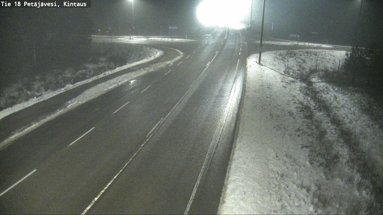Weather Camera Image Road 18 Petäjävesi, Kintaus, Petäjävesi, Keski-Suomi