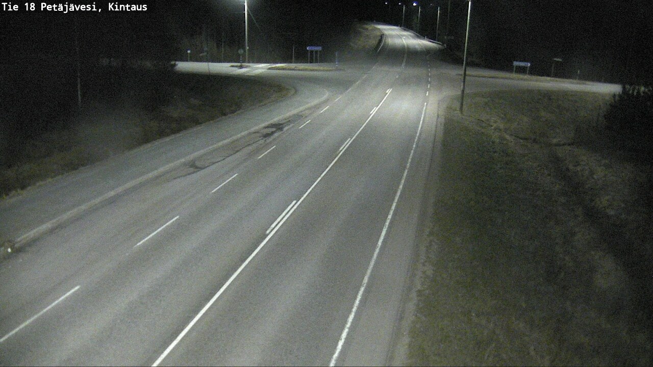 Weather Camera Image Road 18 Petäjävesi, Kintaus, Petäjävesi, Keski-Suomi
