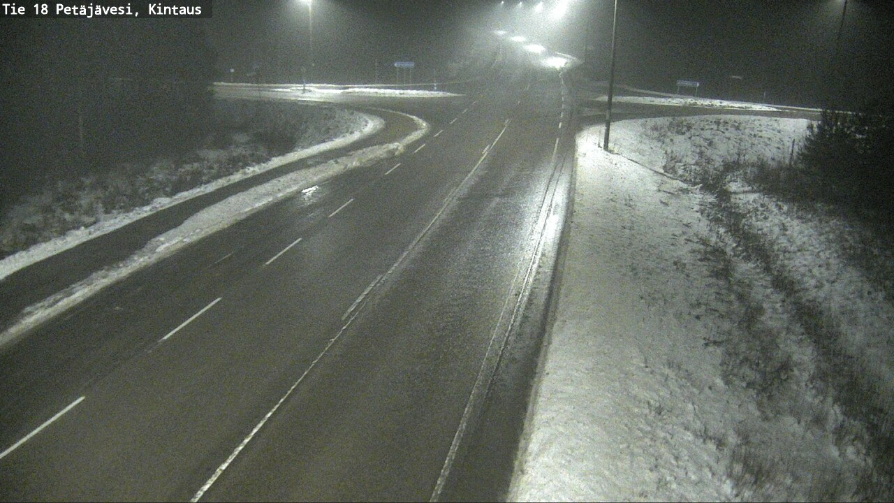 Weather Camera Image Road 18 Petäjävesi, Kintaus, Petäjävesi, Keski-Suomi
