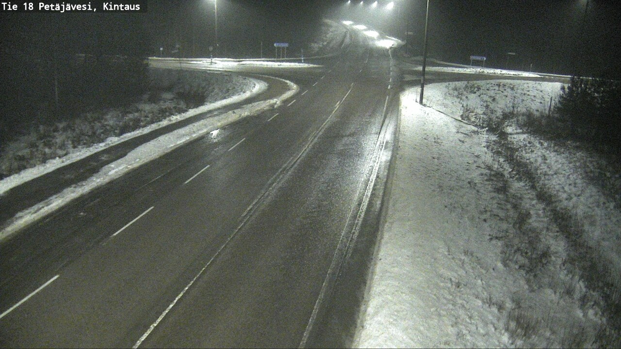 Weather Camera Image Road 18 Petäjävesi, Kintaus, Petäjävesi, Keski-Suomi