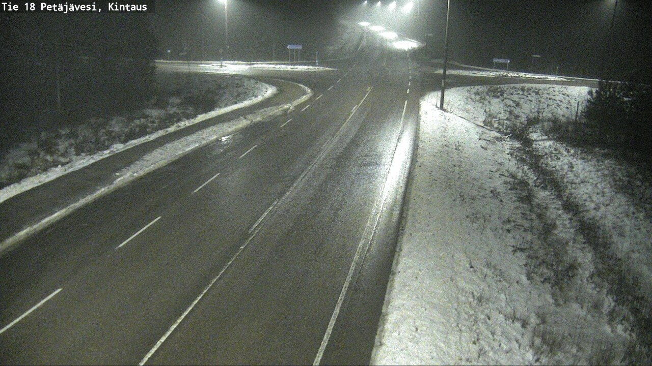 Weather Camera Image Road 18 Petäjävesi, Kintaus, Petäjävesi, Keski-Suomi