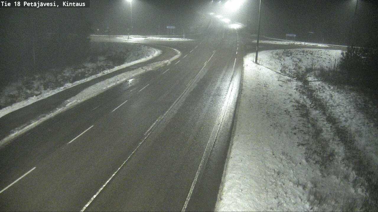 Weather Camera Image Road 18 Petäjävesi, Kintaus, Petäjävesi, Keski-Suomi