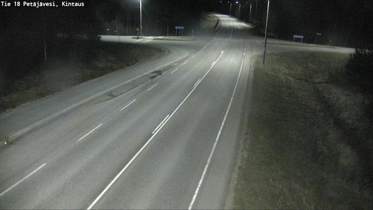Weather Camera Image Road 18 Petäjävesi, Kintaus, Petäjävesi, Keski-Suomi