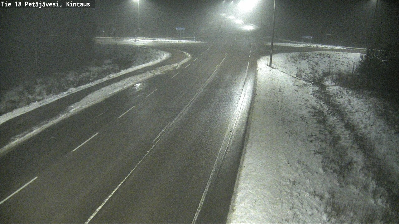 Weather Camera Image Road 18 Petäjävesi, Kintaus, Petäjävesi, Keski-Suomi